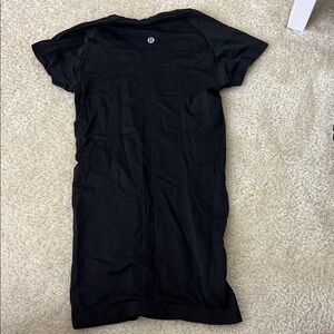 lululemon athletica Black Short Sleeve Tee swiftly tech regular length